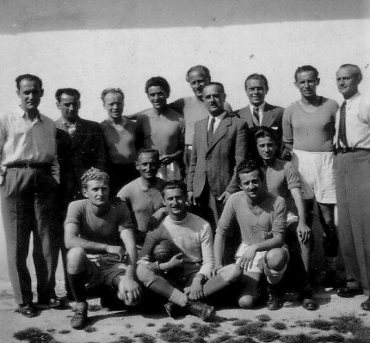 Soccer team in Ferramonti
